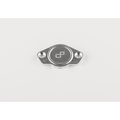 Aluminium timing inspection cover left side - ECPDU003SIL / SILVER