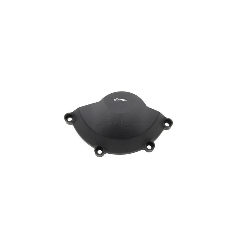 Aluminium alternator cover left side - ECPKA002NER / BLACK Mate