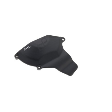 Aluminium alternator cover left side - ECPSU006NER / BLACK Mate