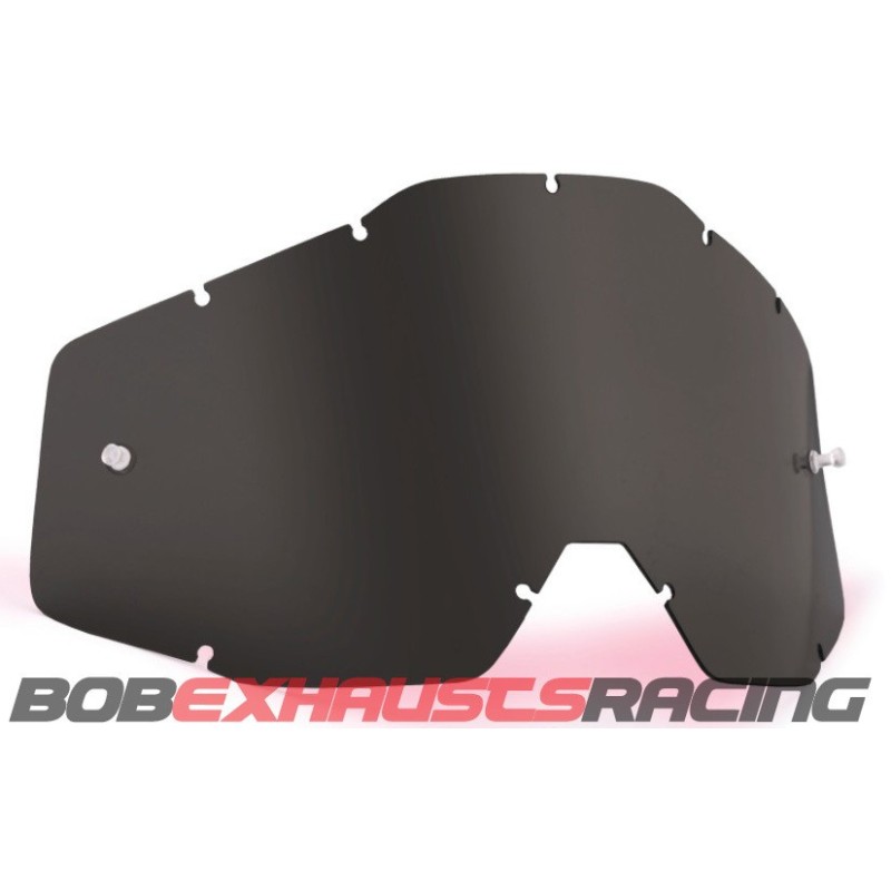 FMF POWERBOMB/POWERCORE REPLACEMENT -DARK SMOKE LENS