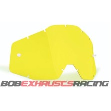 FMF POWERBOMB/POWERCORE REPLACEMENT -YELLOW LENS