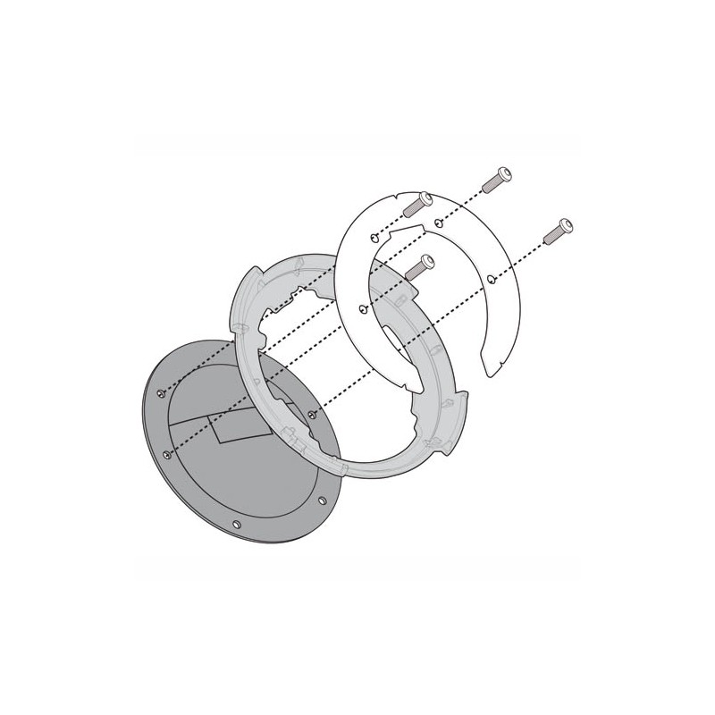 GIVI ADAPTADOR TANKLOCK - TANKLOCKED BF47 GIVI ADAPTADOR TANKLOCK - TANKLOCKED BF47
