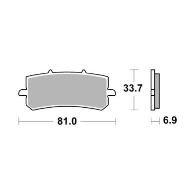 SBS SBS 962RST PADS