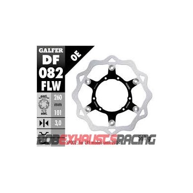 GALFER REAR FLOATING WAVE DISC