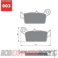 GOLDFREN BRAKE PADS S3 RACING - 003