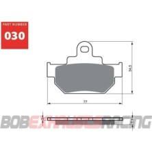 GOLDFREN BRAKE PADS S3 RACING - 030